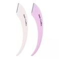 thumbnail image 1 of 5 Cuchillas De Afeitar Para Cejas De Acero Inoxidable Con Cubierta Para Hombres Y Mujeres, Color Y Morado, 1 of 7
