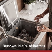 VersaWash 18 in. 3-in-1 In-Sink Dishwasher and Produce Cleaner with and 15-minute Wash Cycle