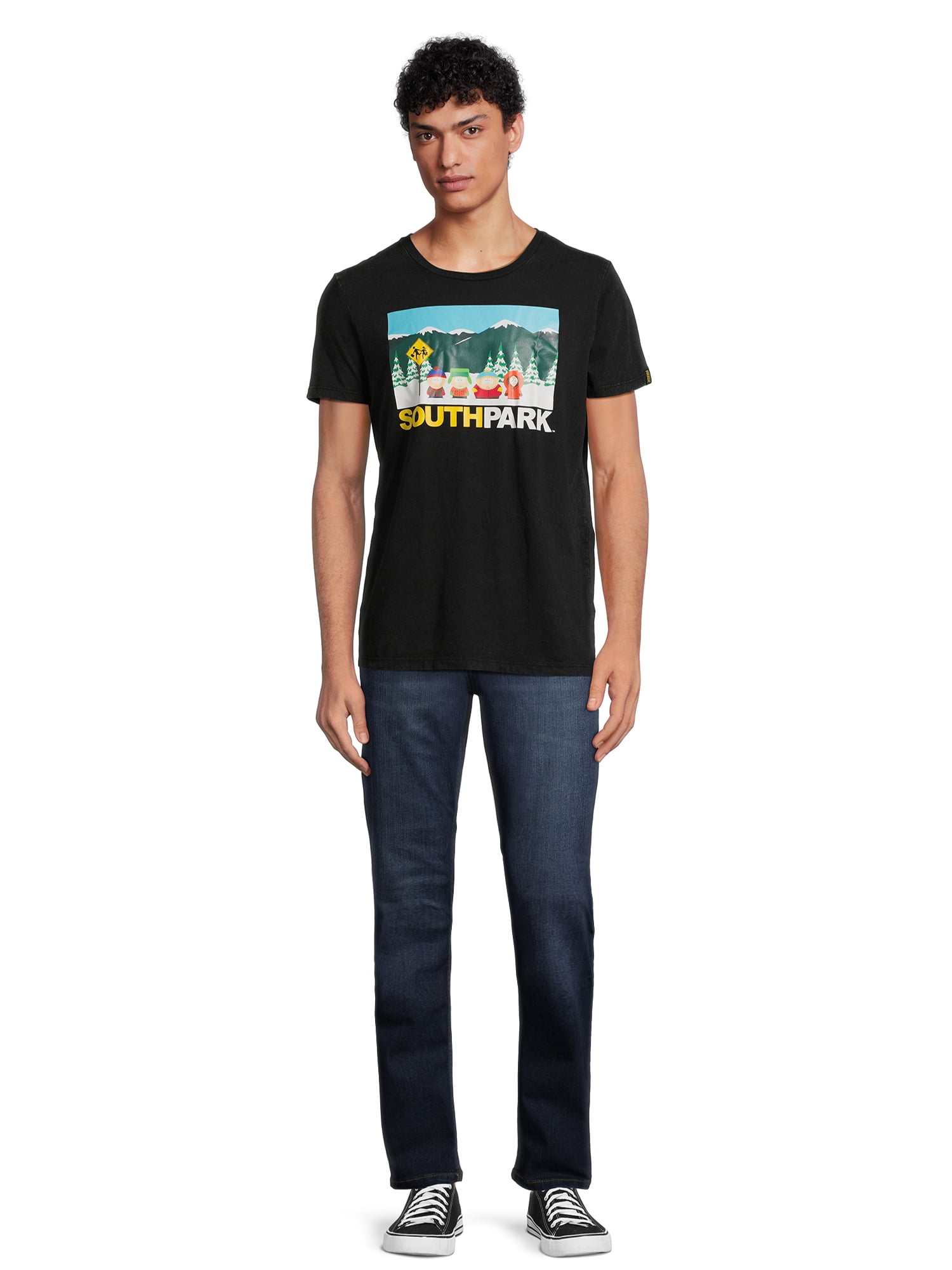 South Park, Mens Apparel Graphic T-Shirt, Sizes S-3XL, in VHS Box Package (Men's Big & Tall)