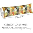 thumbnail image 3 of Cat Body Pillow Cover Animal Printed Long Pillow Case Protector with Zipper Decorative Bedding Pillowcase Soft Large Pillow Cases Covers for Bedroom,Couch,Sofa,20"x54", 3 of 4