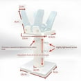 thumbnail image 5 of 2pcs Steel Adjustable Radiator Brackets Fixed Foot for Heating Radiator Panels, 5 of 7