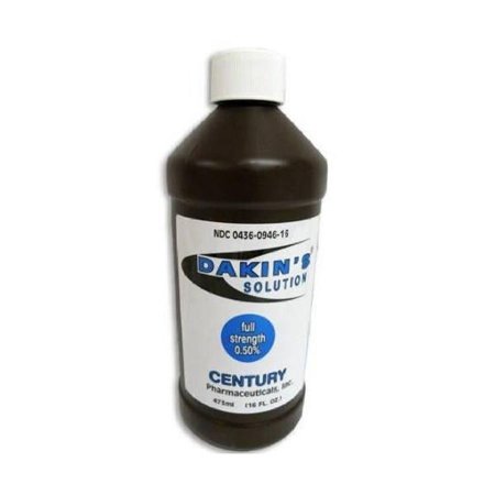 Dakin's Solution Full Strength 0.5%, 16 Oz. Bottle Part No. 0436-0946-16 (1/ea)