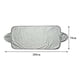thumbnail image 3 of Parasol para coche, parasol para parabrisas delantero, parasol para parabrisas, protección UV y protección térmica interior, plegable, universal, plateado, 2000*700, 3 of 5