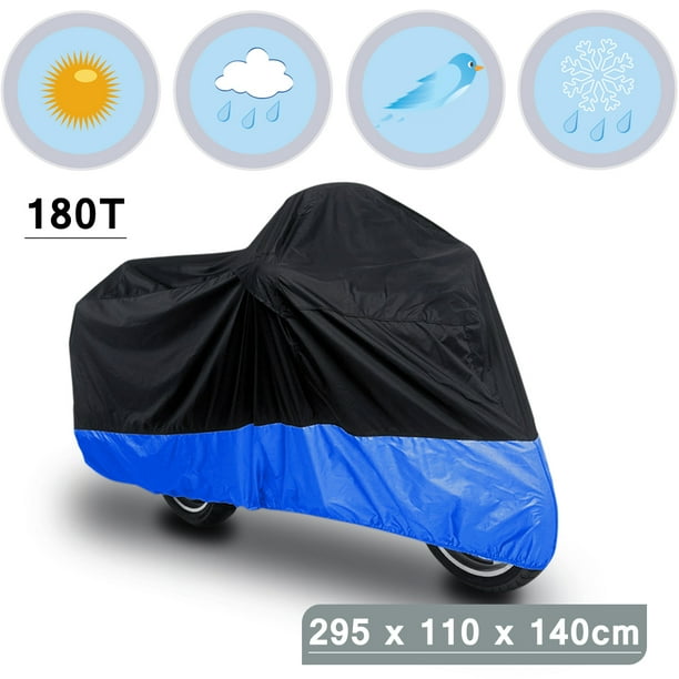 Universal Motorcycle Cover Waterproof Outdoor Motorbike AllWeather