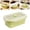 K, variant on Clearance Under $4, 1 Pack Collapsible Silicone Food Storage Container, 550ml Reusable Lunch Box with Lid, Microwave and Freezer Safe Bowl for Meal Prep and Travel(Pine Green)