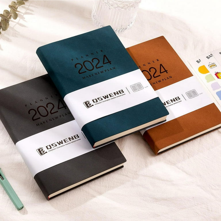 Agenda 2024 Planner Notebook Stationery Note Book Planner Journal  DiaryNotebook*