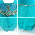 thumbnail image 6 of QEFJNO 3-8Y Little Girls Princess Leotards Ballet Dance Dress Kids Sequins Ballerina Tutu Dresses, 6 of 7