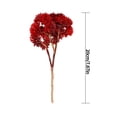 thumbnail image 2 of Artificial Rice Seed Fruit Flower Rustic Fake Flower Wedding decor artificial rice seed Party Floral Decor Home Ornament, Red, 2 of 6
