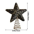 thumbnail image 3 of up to 65% off karymi Christmas Tree Decoration Hanging Irregular Ball Pendant Home Xmas Party Supplies Black Balls Drop Ornaments Christmas Gifts for Coworkers, 3 of 7