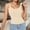Beige, variant on Fnooota Womens Camisole Tank Tops with Built in Bra, Summer Slim Fit Knitted Scoop Neck Basic Undershirts Beige Size S-XL