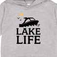 thumbnail image 3 of Inktastic Lake Life Toddler Hoodie, 3 of 4