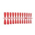 thumbnail image 3 of False Nail Tips Shiny Color Super Coffin Shiny Solid Manicure Tools Press Lady Detachable DIY Accessories Artificial Fingernails Red, 3 of 7