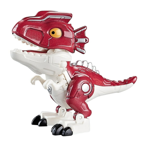 Cyber and Monday Deals Robot Toys For Boys Alloy Dinosaur Deformation Robot Combined Model Children'S Simulation Assembly Display Box Ornament Toy Red