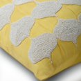 thumbnail image 2 of The HomeCentric Cushion Cover Sofa, Yellow Throw Pillow Cover, Beaded Lattice Trellis Moroccan Theme Pillow Cover, Pack of 2, 14x14 inch (35x35 cm Square Silk Pillow Cover, Geometric - Sunsight, 2 of 5