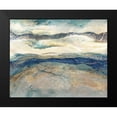 thumbnail image 2 of Kroeker, Wendy 18x15 Black Modern Framed Museum Art Print Titled - Blue Danube I, 2 of 5