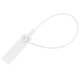 thumbnail image 5 of Paquete de 100 etiquetas de identificación antirrobo con bloqueo para cables, etiquetas de seguridad desechables blancas, 5 of 8