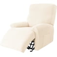 thumbnail image 1 of Recliner Slipcovers -Pieces Lazyboy Recliner Covers Recliner Couch Covers Recliner Chair Cover Non Slip Reclining Slipcovers with Storage Pockets Furniture Protector for Living Room, 1 of 8