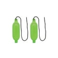 thumbnail image 5 of Extreme Max 3006.7617 BoatTector Inflatable Fender Value 2-Pack - 8.5" x 27", Neon Green, 5 of 10