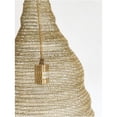 thumbnail image 2 of Design Living 1-Light D12'' Gold Powder Coat Chain Basket Light, 2 of 6