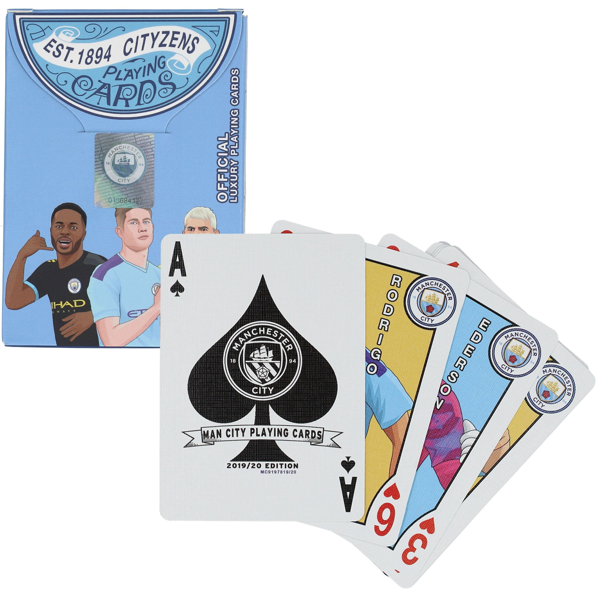 Manchester City Team Playing Cards - Walmart.com