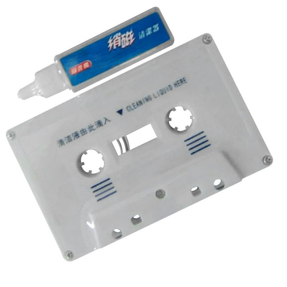 Audio Cassette Head Cleaner and Demagnetizer for Tape Player and Optimal Sound Quality