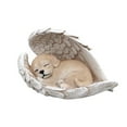 thumbnail image 3 of Hi-Line Gift Ltd. Sunny Serenity: Radiant Yellow Polyresin Angel Dog Figurine, 3 of 6
