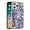 Floral Purple, variant on For Samsung Galaxy S24 Plus /S24+ Bling Crystal 3D Full Diamonds Luxury Sparkle Rhinestone Ornaments Hybrid Cover ,Xpm Phone Case [ Pink Pearl Heart ]