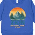 thumbnail image 3 of Inktastic Zion National Park Utah Adventure Toddler Sweatshirt, 3 of 4