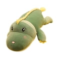 thumbnail image 2 of Lindo peluche de dinosaurio para abrazar, juguete de peluche para cumpleaños de niños. Verde 100cm, 2 of 9