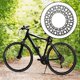 thumbnail image 1 of Cadena de Bicicletas Ligeras Soledad bicicleta Estrecha Ancha Negro 52T, 1 of 9