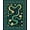 Green, Pattern 2, variant on ODIKA 4'x6' Machine Washable Non-Slip Area Rug, Jungle Cat Botanical Print Accent High Traffic Rug, Orange, 139524