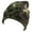 Camo, variant on Top Headwear Solid Color Long Beanie, Kelly Green