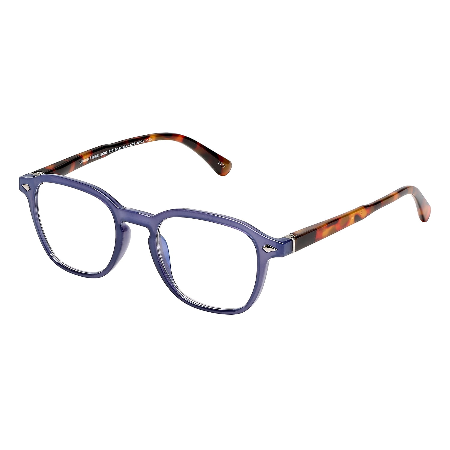 SAV Optitek Blue Light +1.50 Reading Glasses Blue (E7313)