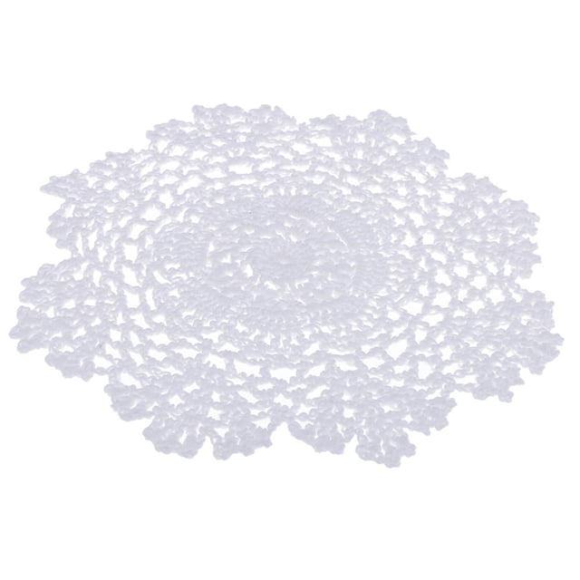 1 pieza hecho crochet encaje Wandteppich posavasos manteles Wandteppichs para cocina decoración 20 cm 30 cm 20 centímetros