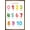Bronze Framed Version, variant on Classroom - Numbers 2026 Wall Poster, 22.375" x 34" Framed