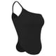 thumbnail image 4 of Top De Tirantes De Verano Dobladillo curvo Casual Corp Top Chaleco asimétrico Tops Traje de calle (Negro M) Cgtredaw Para estrenar, 4 of 9