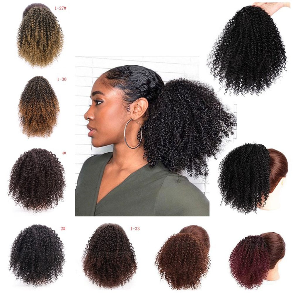 small black afro wig