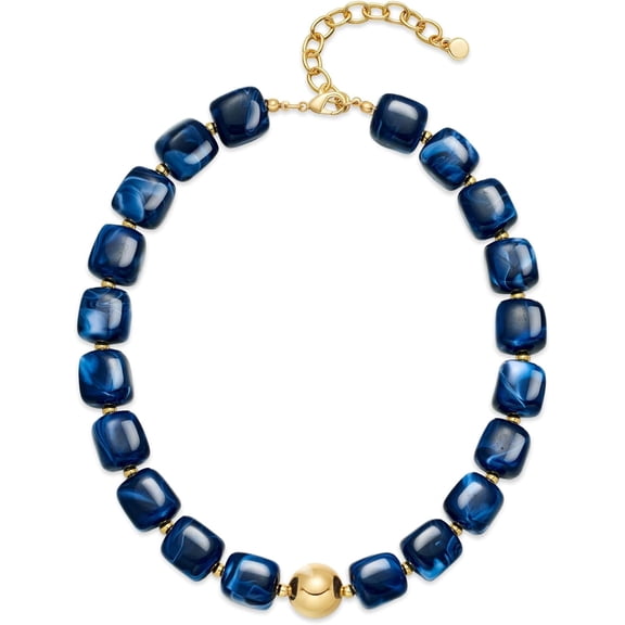 Colorful Chunky Beaded Necklace for Women Trendy Summer Jewelry Statement Big Large Resin Bead Bubble Choker Necklaces Boho Charm Fashion Jewelry