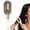 caramel, variant on Refillable Spray Detangling Hair Brush, Boar Bristle Anti-Frizz Styling Comb for All Hair Types
