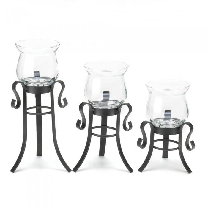 Midieval Triple Candle Stand