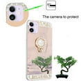 thumbnail image 2 of GoldCherry for iPhone 12 Mini 2020 Released 5.4" Case,Diamond Mirror Glitter Case with Bling Crystal Rhinestone Ring Holder Finger Grip Stand Kickstand Case for Apple iPhone 12 Mini(Gold), 2 of 7
