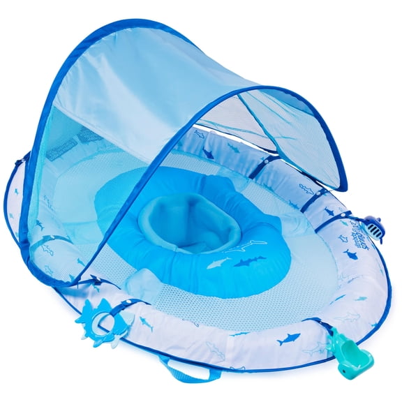 Baby Pool Float Swimways Ultra Spring con toldo solar de 9 a 24 m