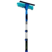 EVERSPROUT 5-to-12 Foot Swivel Squeegee & Microfiber Glass Window Scrubber