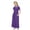 Purple, variant on JoyHoop Girls Maxi Dress Short Sleeve Casual Holiday Dress with Pockets for 4-13 Years