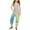 Light Green, variant on Gelikeya Girls Summer Casual Jumpsuits Size 13-14 Years Tie Dye Printed Casual Summer Cute Clothes Sleeveless V Neck Rompers Spaghetti Strap Outfits with Pockets (Teens, Light Green)