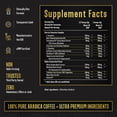 thumbnail image 4 of Top Shelf Grind Alpha Grind – Instant Maca Coffee for Men + Natural Energy + Brain Booster Nootropic for Ageless Clarity, Focus | Lean Muscle Building Growth & Size, 30SV, 4 of 5