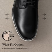 Bruno Marc Men's Plain Toe Oxford Shoes Business Formal Derby Dress Sneakers Wide Width