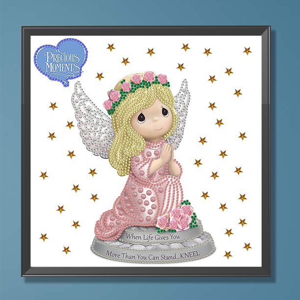 Cuadros Decorativos Kit de pintura de diamante con forma especial parcial de bricolaje 5D para decoración del hogar de muñecas (YXC708) Wdftyju de costura negro 4 estilos