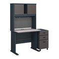 thumbnail image 2 of Bush Business Furniture Series A 36W Desk with Hutch and Mobile File Cabinet, 2 of 8