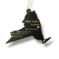 thumbnail image 3 of Ornament - CUSTOM - New York State with Cities, 3 of 12